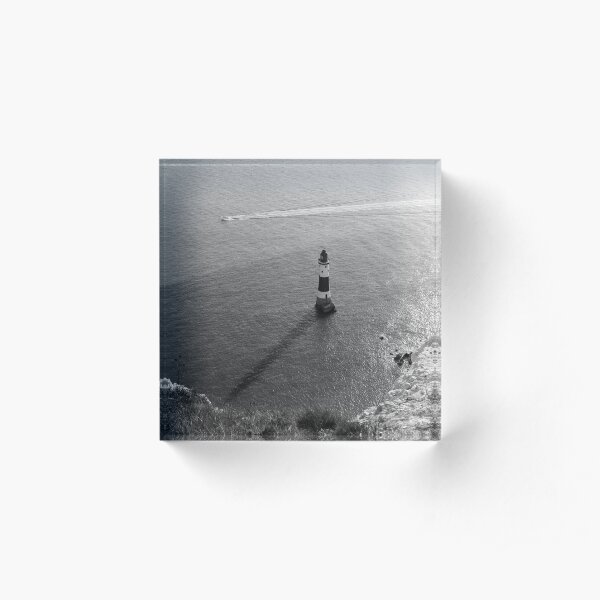Beachy Head Lighthouse Acrylic Block