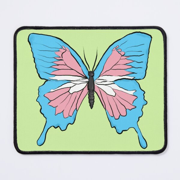 Item preview, Trans Pride Butterfly designed and sold by Alrkeaton.
