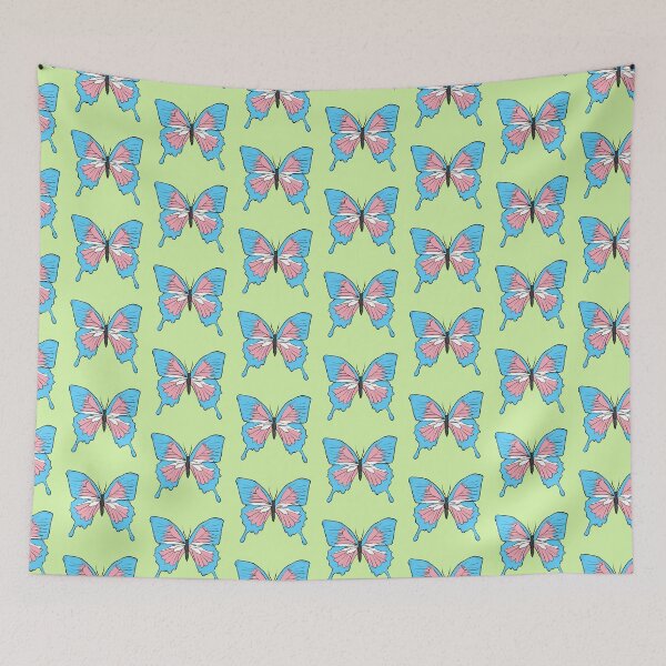 Item preview, Trans Pride Butterfly designed and sold by Alrkeaton.