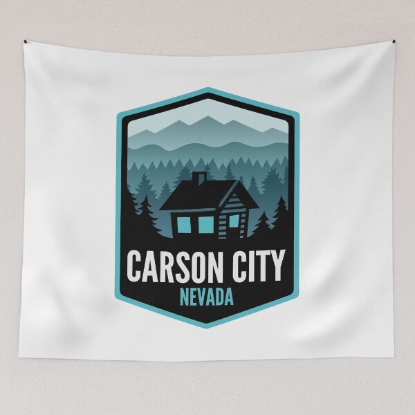 Item preview, Carson City Nevada Mountain Town Cabin designed and sold by HalpinDesign.