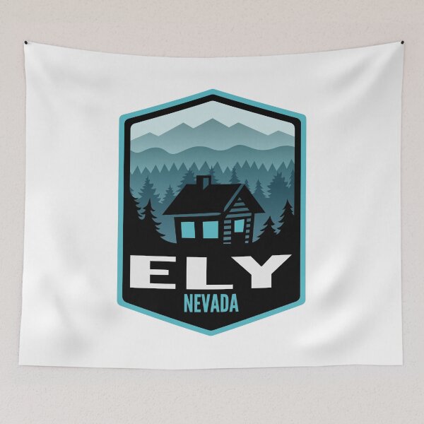 Item preview, Ely Nevada Mountain Town Cabin designed and sold by HalpinDesign.