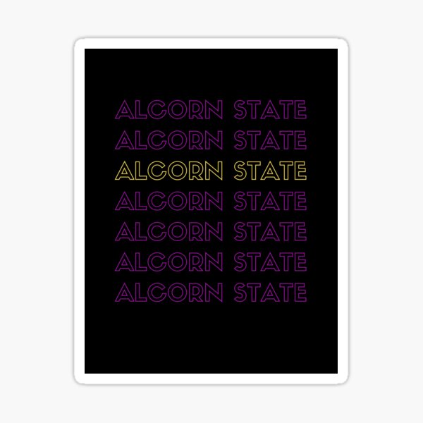 Alcorn State Braves Salute to Service Camouflage Camo Vinyl Decal