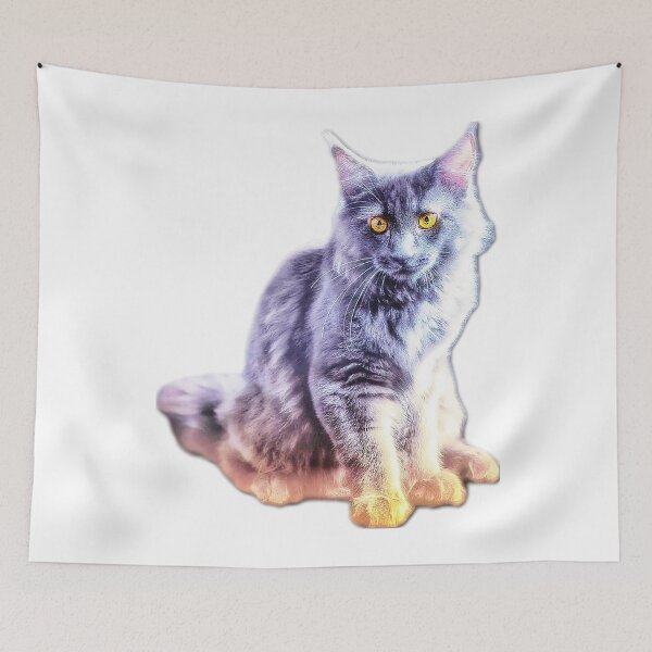 Item preview, maine coon cat TSHIRT designed and sold by GOLDFAMILYSHOP.