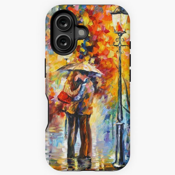 Artikel-Vorschau von Kuss unter dem Regen - Leonid Afremov, designt und verkauft von Leonid Afremov.