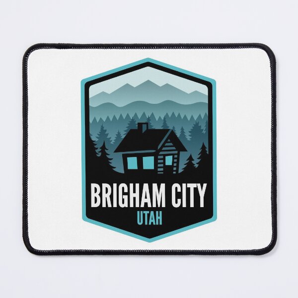 Item preview, Brigham City Utah Mountain Town Cabin designed and sold by HalpinDesign.