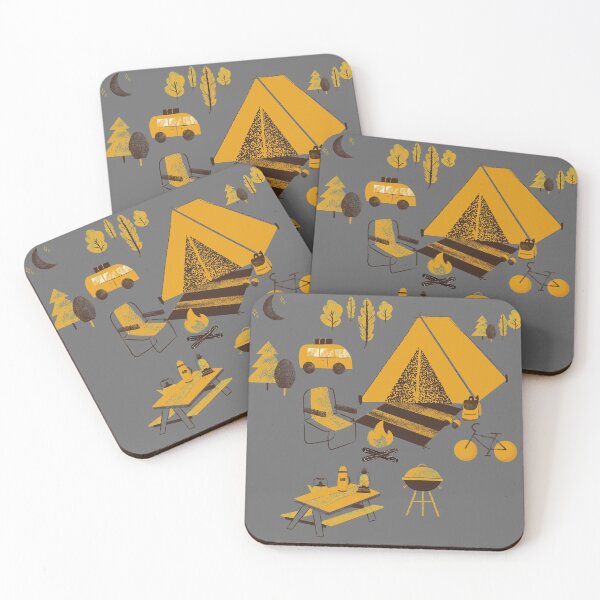 Item preview, camping design for camping lovers designed and sold by blackitaa.