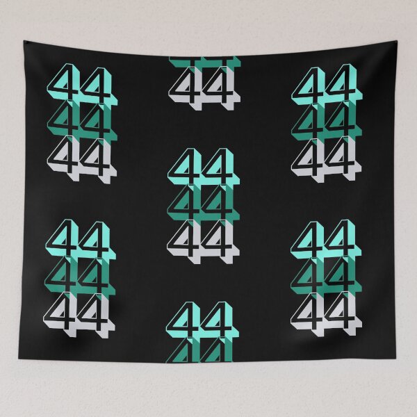 Item preview, Hero Number 44 (Offset) designed and sold by F1TwoTee.