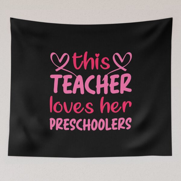 Item preview, Preschoolers Teacher Valentine Party Idea: This Teacher Loves Her Preschoolers Valentines Day 2022 Teacher designed and sold by Shopnetro.