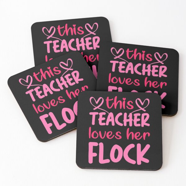 Item preview, Flock Teacher Valentine Party Idea: This Teacher Loves Her Flock Valentines Day 2022 Teacher designed and sold by Shopnetro.