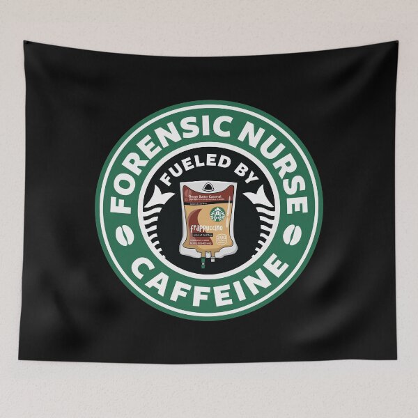 Item preview, Forensic Nurse Fueled By Caffeine designed and sold by spacedowl.