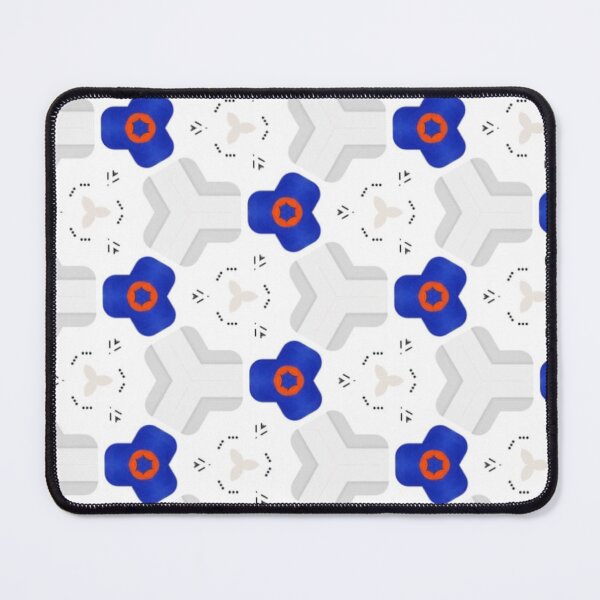Item preview, Blue flower pattern  designed and sold by Weather gifts .
