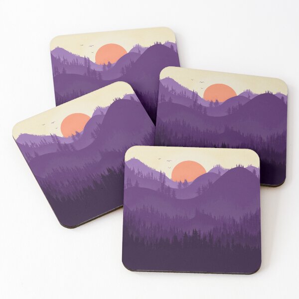 Item preview, Purple Mountains designed and sold by MixinMadness.