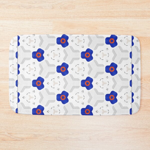 Item preview, Blue flower pattern  designed and sold by Weather gifts .