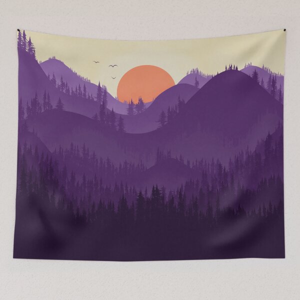 Item preview, Purple Mountains designed and sold by MixinMadness.