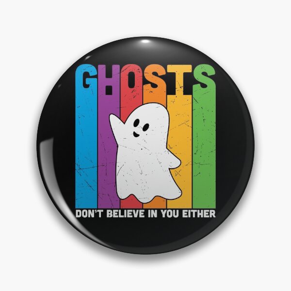 Item preview, Ghosts Don't Believe in You Either (Apple Rainbow) designed and sold by murkyswamp.