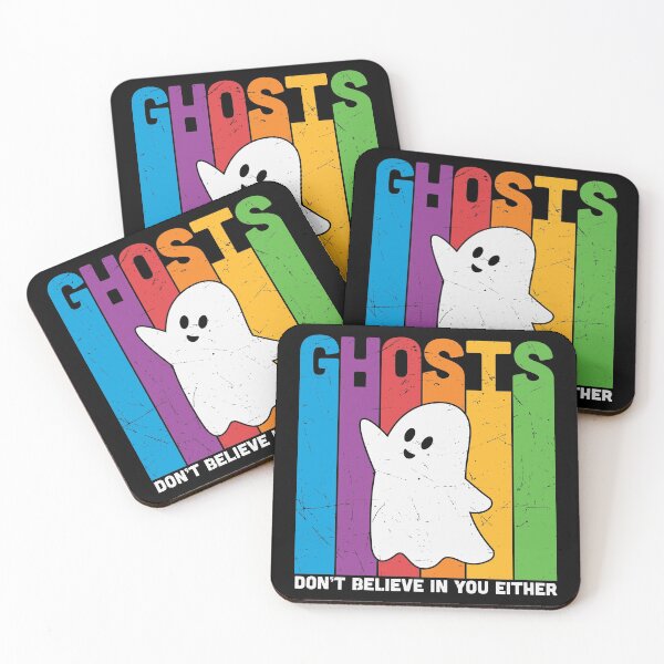 Item preview, Ghosts Don't Believe in You Either (Apple Rainbow) designed and sold by murkyswamp.