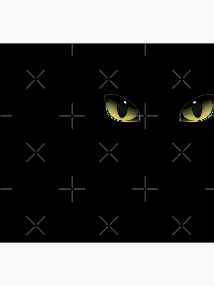 Discover Cute Big Eye Cat Illustration - Cool Cat Eyes Design Gift Idea For Cat Lovers Socks