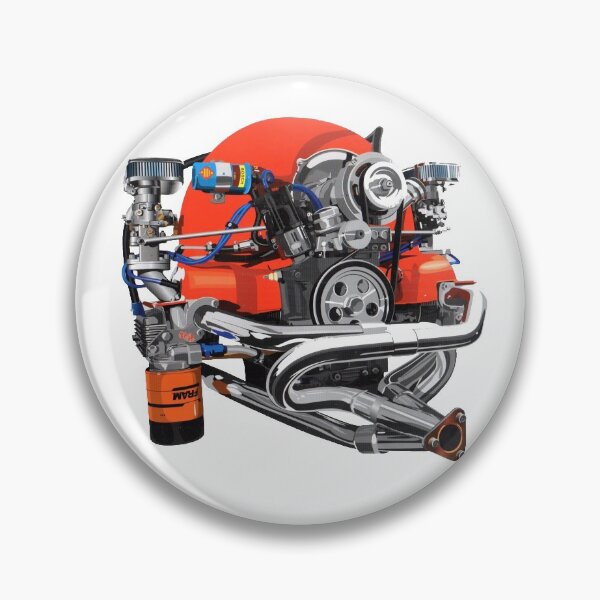 Item preview, flat 4 engine designed and sold by WilArt02.