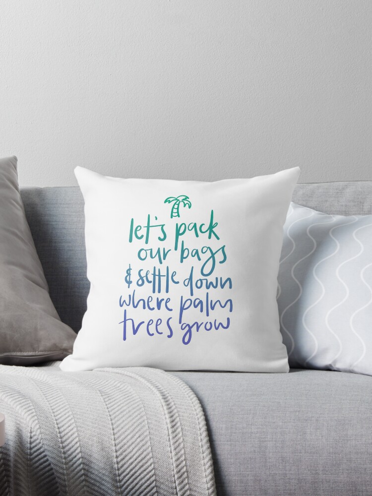 Swing Life Away Throw Pillow By Bymelindacoope