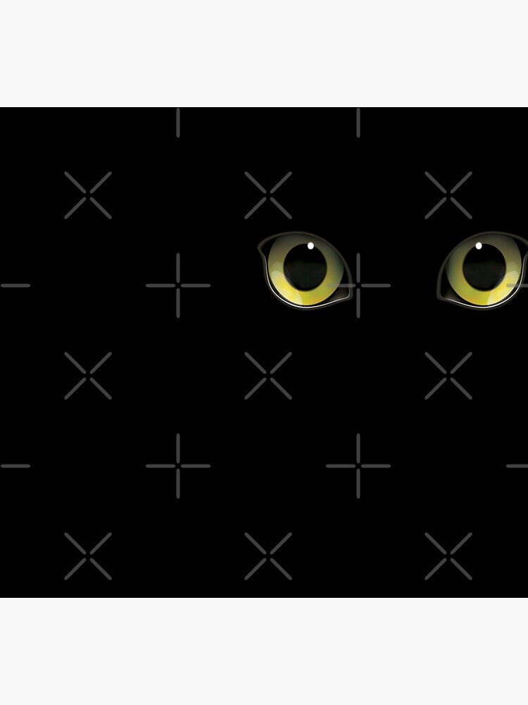 Discover Cute Big Eye Cat Illustration - Cool Cat Eyes Design Gift Idea For Cat Lovers Socks