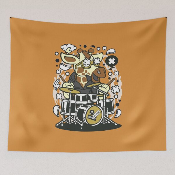 Item preview, Giraffe Drummer designed and sold by SagesZ.