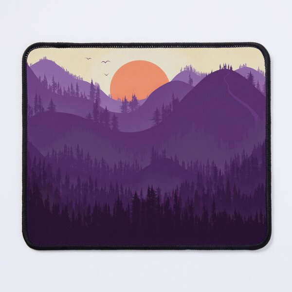 Item preview, Purple Mountains w/ Path designed and sold by MixinMadness.