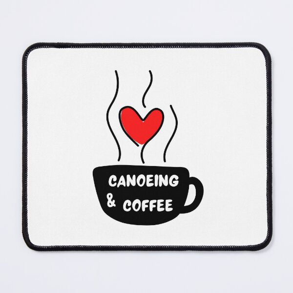 Item preview, Canoeing & coffee designed and sold by TheGreenGoat.
