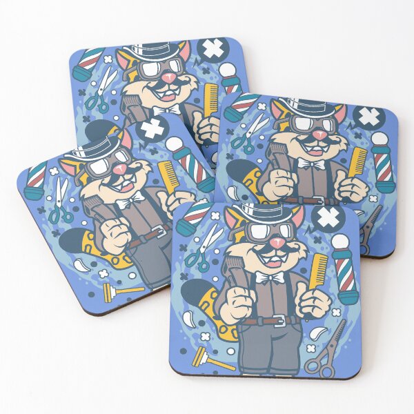 Item preview, Hipster Barber Leopard   designed and sold by SagesZ.