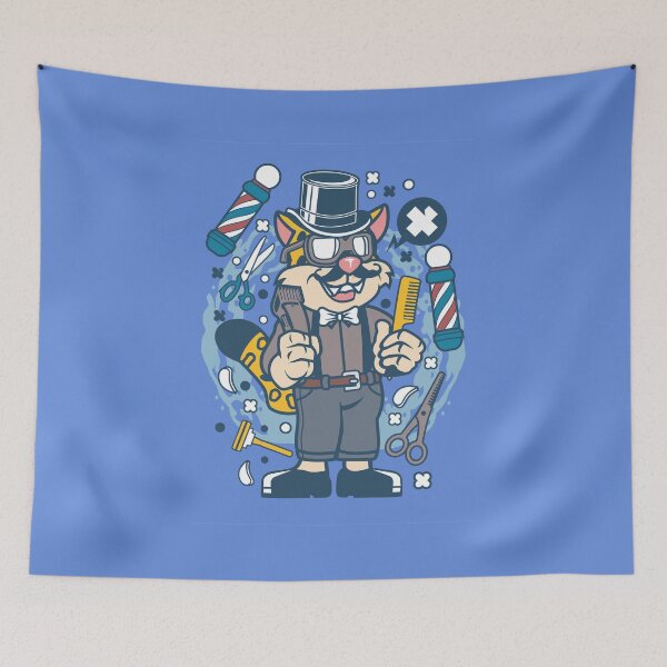 Item preview, Hipster Barber Leopard   designed and sold by SagesZ.