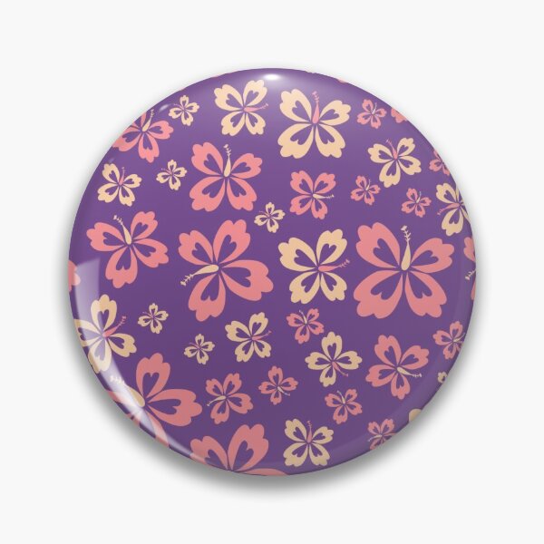 Item preview, Violet Orange and Red Lilies Pattern  designed and sold by Missing In Art.