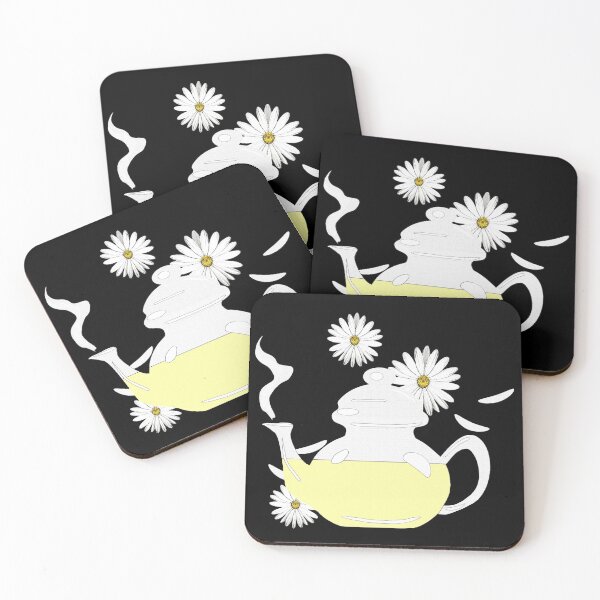Item preview, pot, chamomile tea, drinking tea, tea lover gifts, cool kitchen decorations designed and sold by Kirei-Lily.