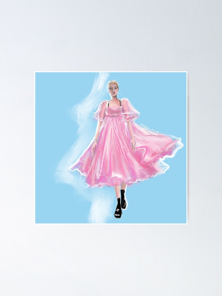 killing eve pink dress 