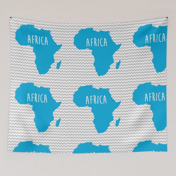 Item preview, Serie Africa Chevron Continent designed and sold by Designs111.