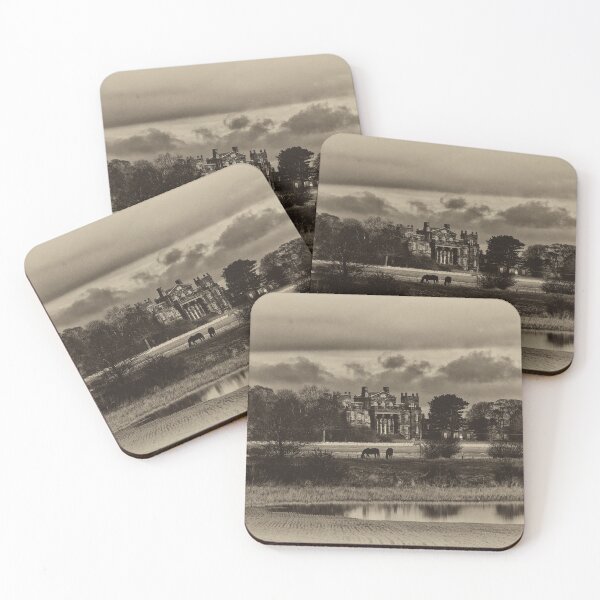Item preview, Seaton Delaval Hall in antiqued sepia designed and sold by Violaman.