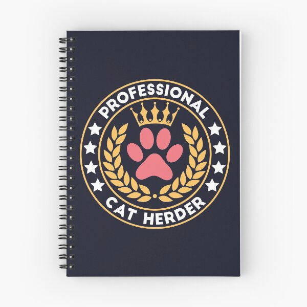 Item preview, Professional cat herder designed and sold by SweetLog.
