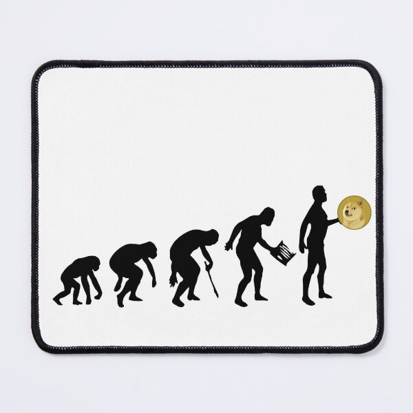Item preview, dogecoin evolution designed and sold by NiceShirtY.