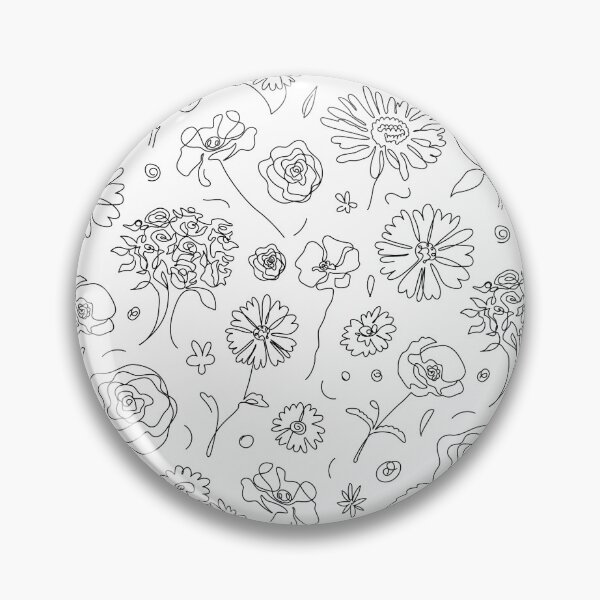 Item preview, Floral Pattern Flowers Soft Shades designed and sold by Jelisandie.