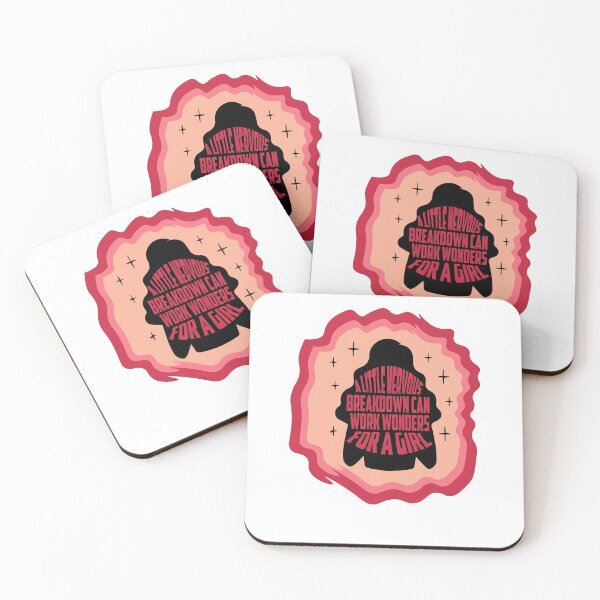 Item preview, a little nervous breakdown can work wonders for a girl Sticker designed and sold by Pop-clothes.