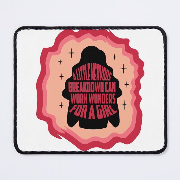 Item preview, a little nervous breakdown can work wonders for a girl Sticker designed and sold by Pop-clothes.
