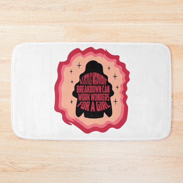 Item preview, a little nervous breakdown can work wonders for a girl Sticker designed and sold by Pop-clothes.