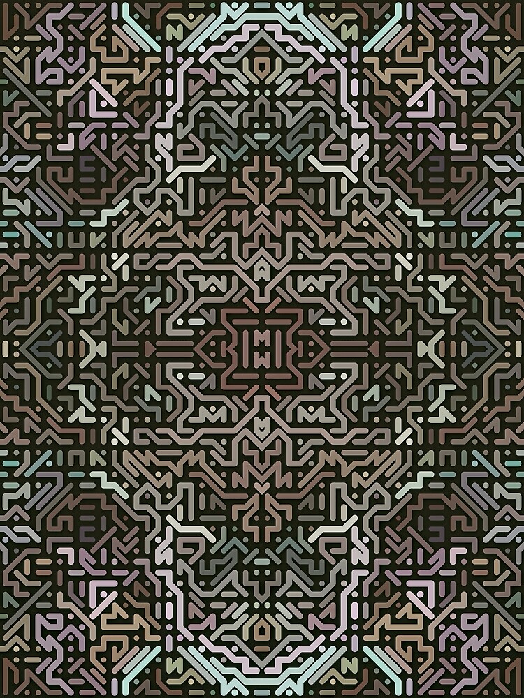 Thumbnail 3 of 3, Scarf, Earthy Roots #1 designed and sold by Stephen-Calhoun.