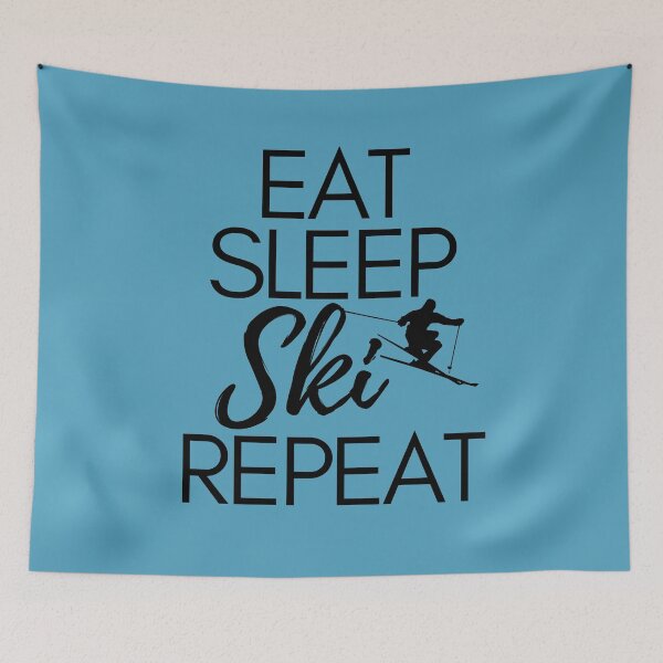 Item preview, Eat sleep ski repeat designed and sold by travelnerd.