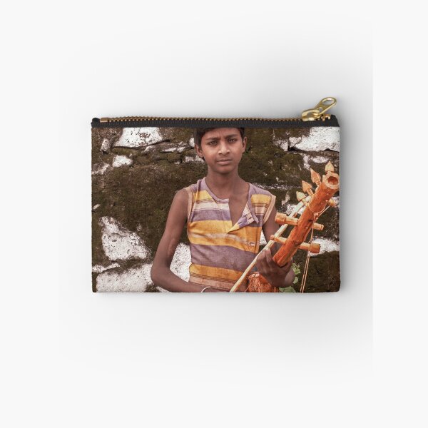 Item preview, Young Indian musician with sitar designed and sold by indiafrankk.