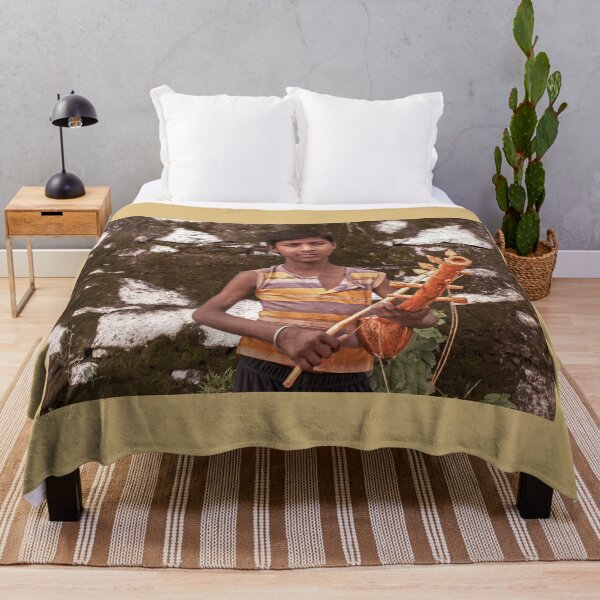 Item preview, Young Indian musician with sitar designed and sold by indiafrankk.
