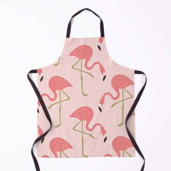 Item preview, Dotted Flamingo Pattern in Soft Pink Hues designed and sold by Jelisandie.
