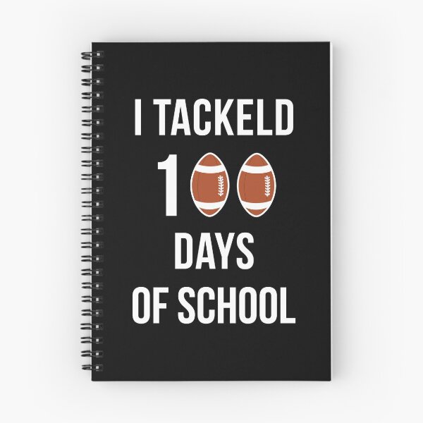Item preview, I Tackled 100 Days Of School 100th Day Party Football designed and sold by Luxury-Outfits.