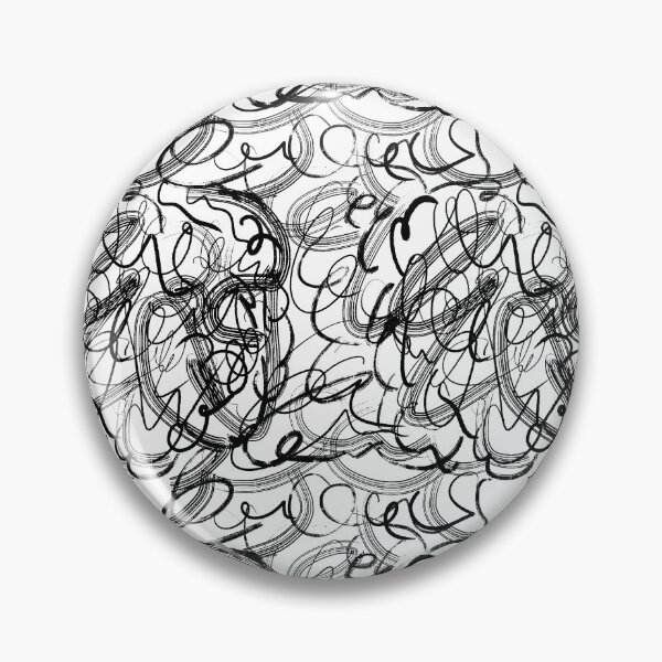 Item preview, graphic textured scribble pattern designed and sold by LinaKarolina13.