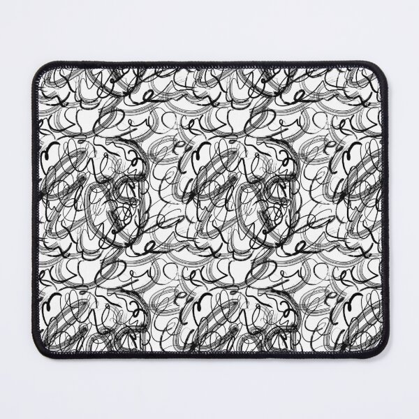 Item preview, graphic textured scribble pattern designed and sold by LinaKarolina13.
