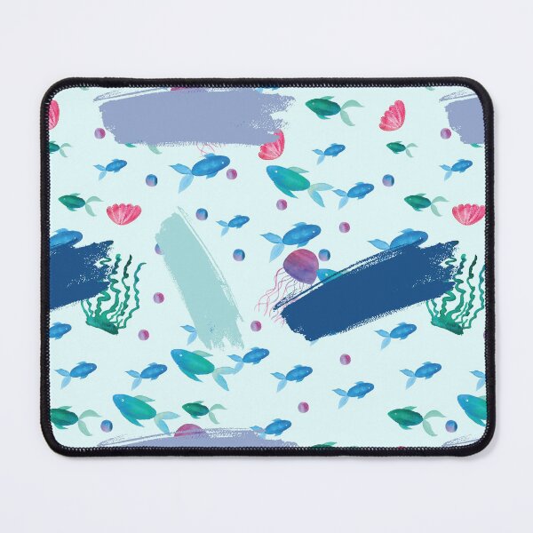 Item preview, A lovely pattern of fish and sea life designed and sold by ChatterFox.