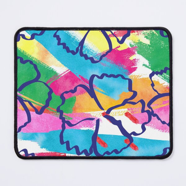 Item preview, Lovely and colorful pattern of flowers designed and sold by ChatterFox.